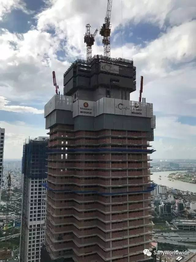 SANY Concrete Machinery Helps Build the New Landmark in Southeast Asia